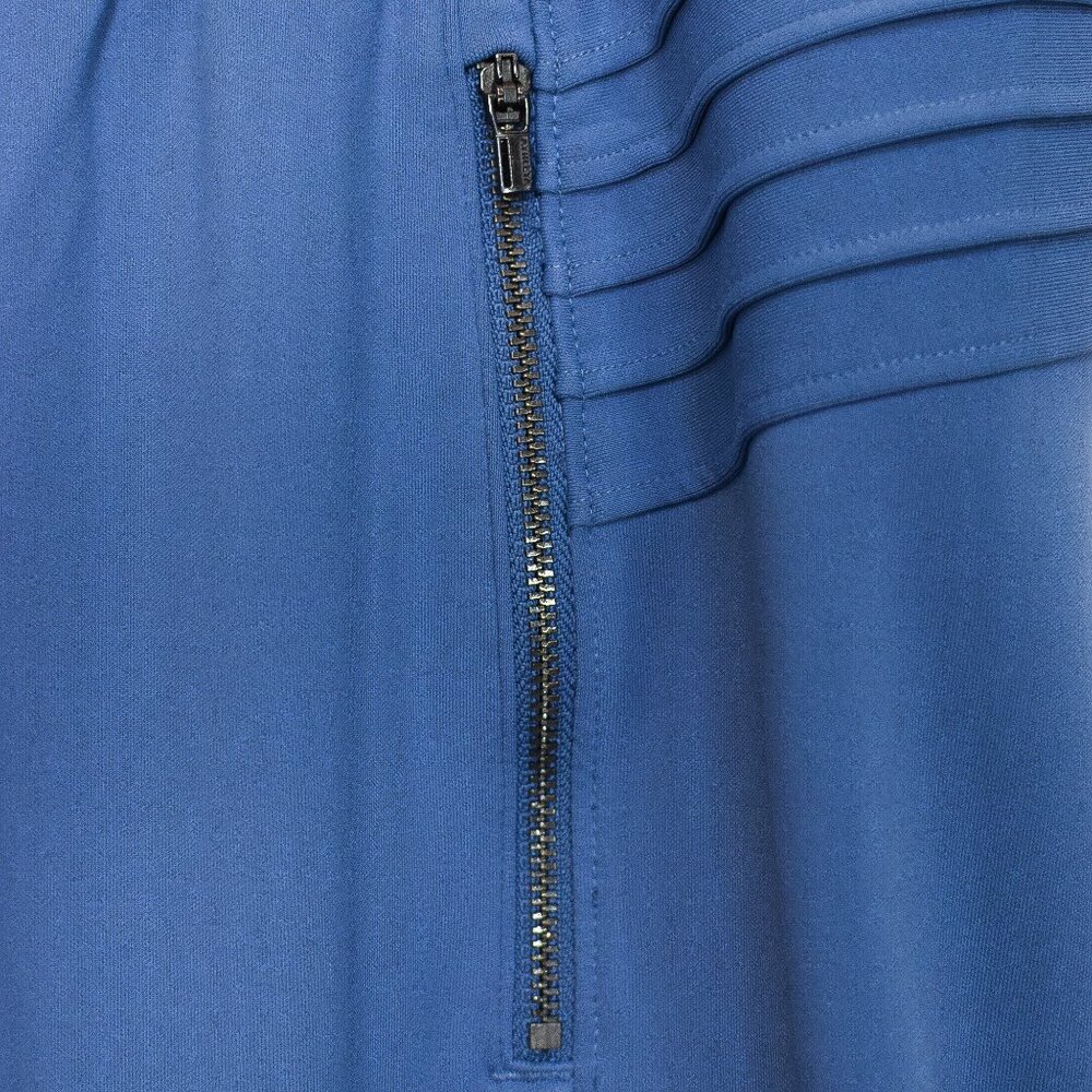 Athleta Venice High Rise Moto Joggers Cottage Blue Zip Pockets Sz 1X Athleisure - Picture 6 of 12